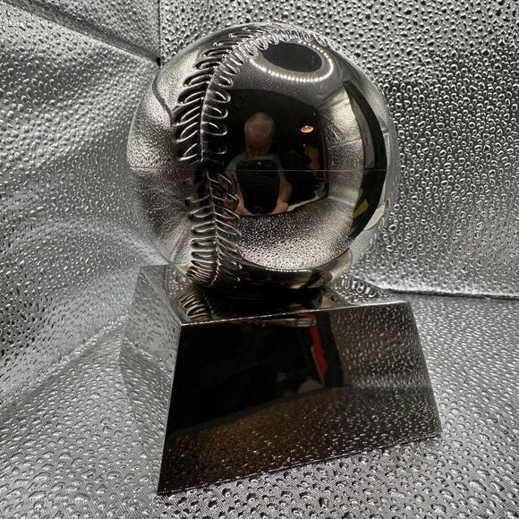 BASEBALL PIGGY-BANK SILVER by Things Remembered - Picture 1 of 8